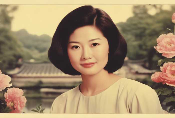 历史上陈晓旭的照片，陈晓旭老照片