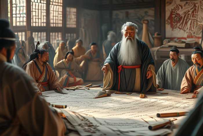 汉代讲经图是什么历史事件 汉代讲经图是什么历史事件啊