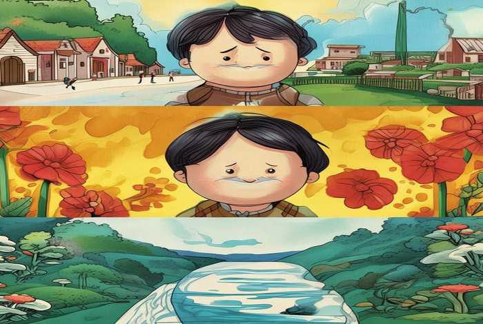 孟母三迁英文绘本 - 孟母三迁英文绘本怎么画的