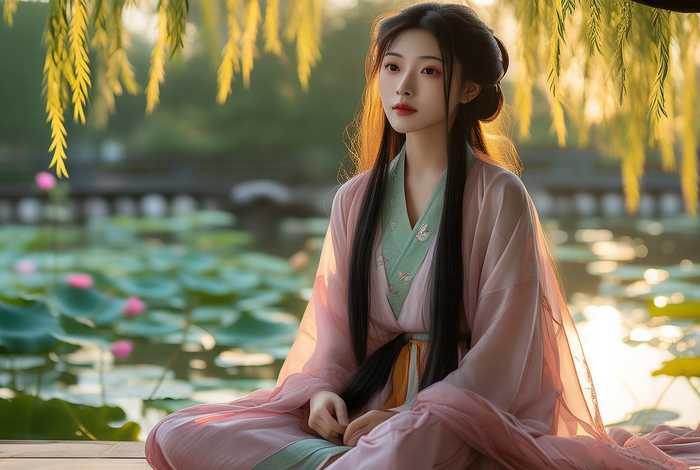 禅意中国风历史、禅意中国风美女图片