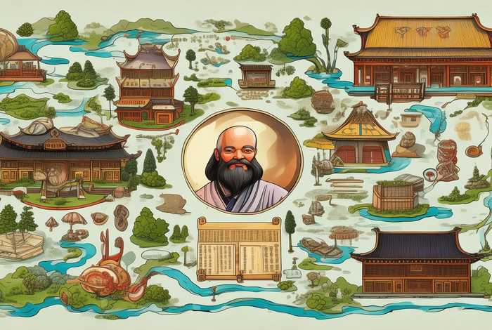 孔子的故事思维导图 - 孔子的故事思维导图简单又漂亮