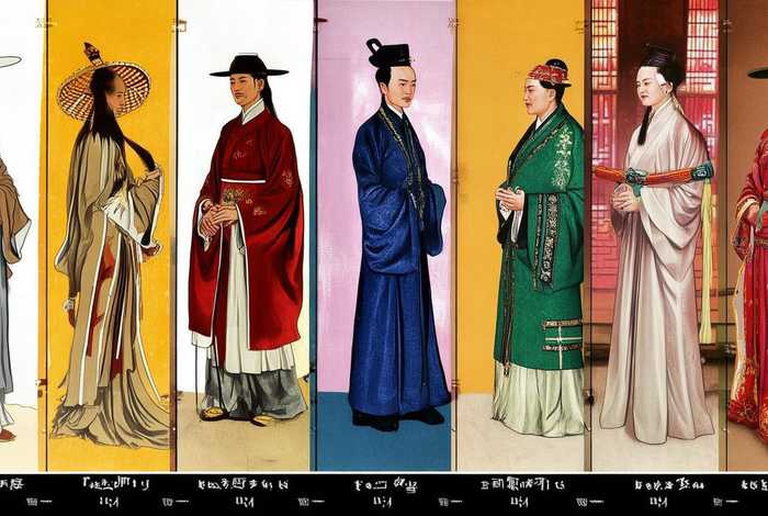 历史中国服装，中国历史服装演变过程