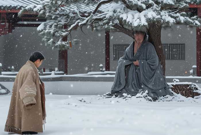 历史故事程门立雪的主要内容，程门立雪这个故事的主要内容是什么