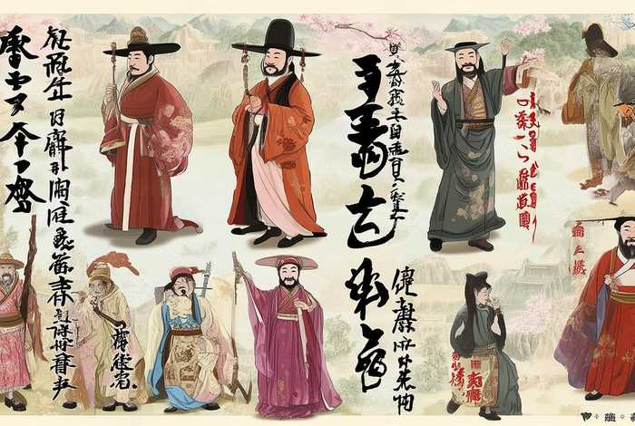 画中国历史人物 - 画中国历史人物手抄报
