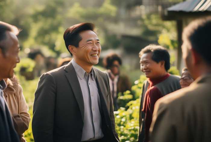 公务员与群众故事；基层公务员与人民群众紧密联系