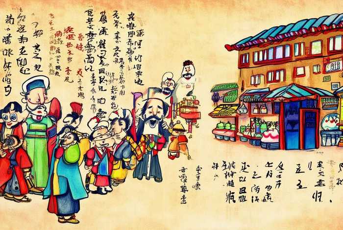简易中国民间故事 - 简易中国民间故事手抄报