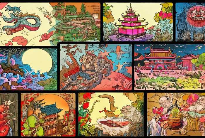 《中国民间故事》手抄报 《中国民间故事》手抄报图片