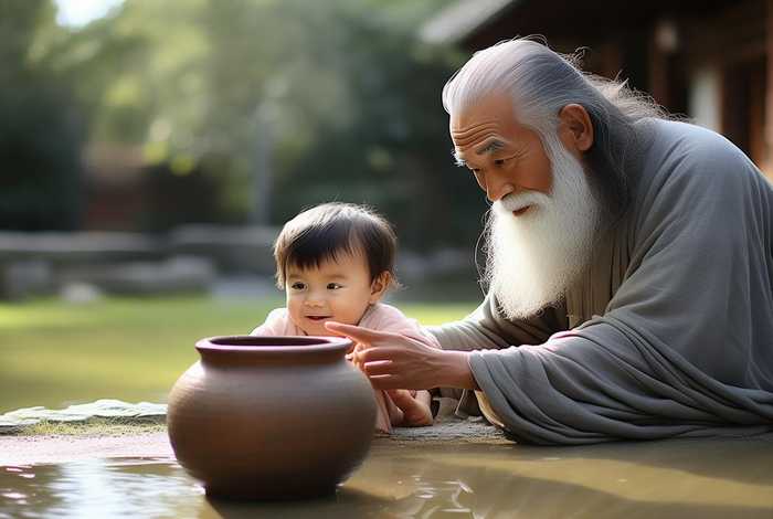 孔子向小孩请教的故事；孔子向小孩请教的故事简短