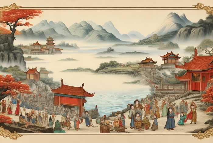 介绍中国民间故事这本书；介绍中国民间故事这本书的封面