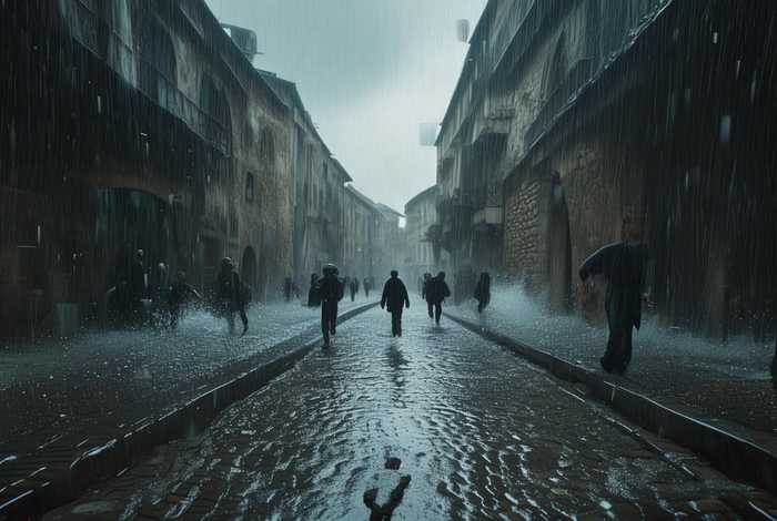 历史中有关大雨的故事 - 历史中有关大雨的故事有哪些