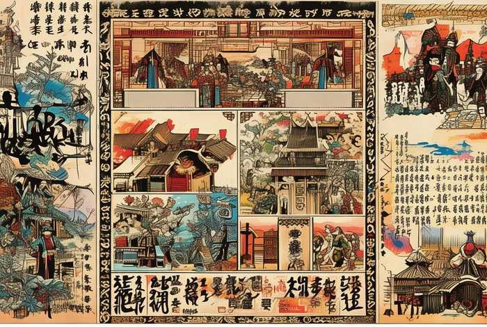 创新改编中国历史故事手抄报、创新改编中国历史故事手抄报模板