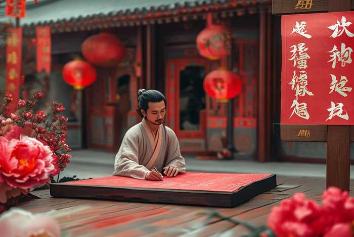 春联历史典故，春联的历史典故