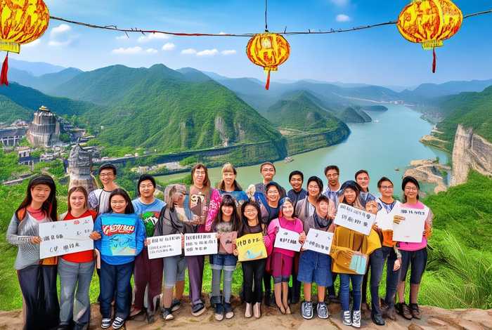 留学生文旅推介官讲述三峡故事，三峡旅游文化研究会