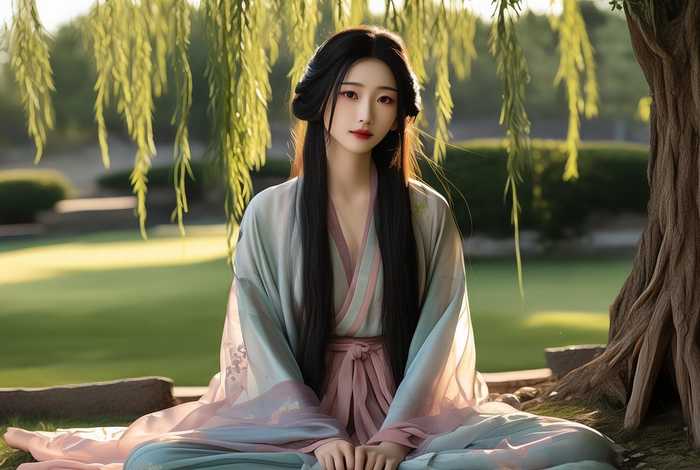 禅意中国风历史、禅意中国风美女图片
