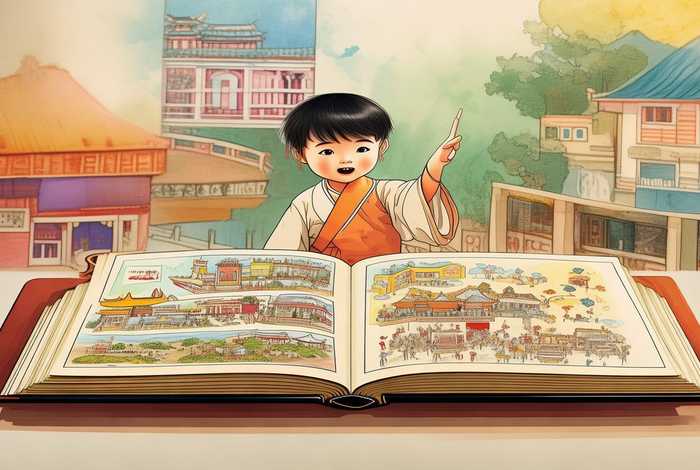 儿童插画中国历史书、中国历史书带插画