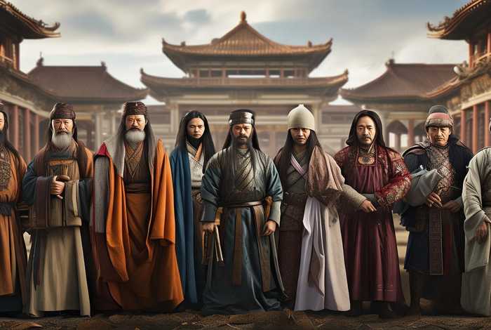 历史上10大名师是谁，历史十大名将是谁