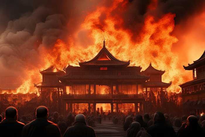 火烧圆明园的历史故事100字（火烧圆明园的历史故事100字怎么写）