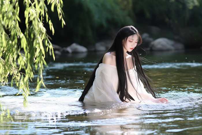 历史四大美人西施浣纱（历史四大美人西施浣纱图）