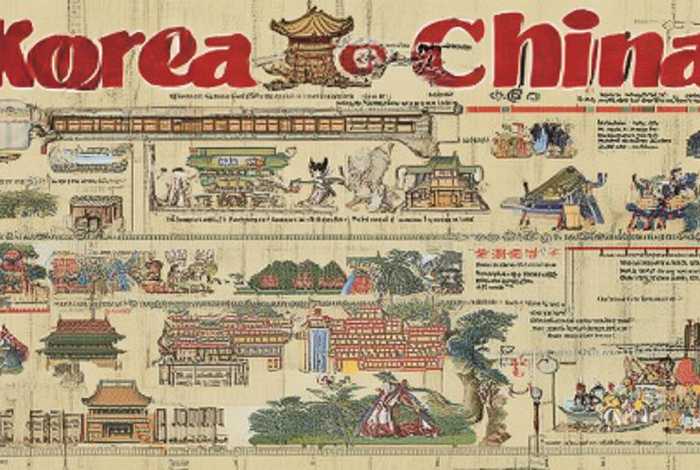 朝鲜和中国的历史关系、朝鲜和中国的历史关系图