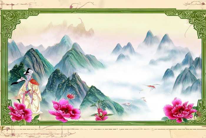 中国故事人物画报 中国故事人物画报模板