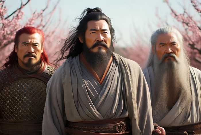 三国刘关张桃园三结义故事简述 刘关张桃园三结义故事梗概