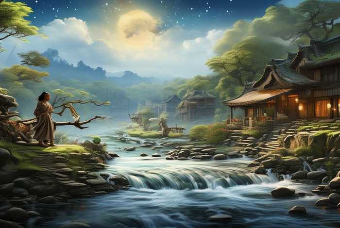 中国历史风水故事传说100字；中国历史风水故事传说100字左右
