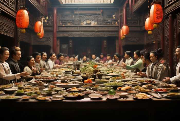 中国历史饭局大全；中国历史饭局大全图片