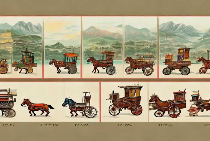 中国古代马车的变迁（中国古代马车的变迁思维导图）