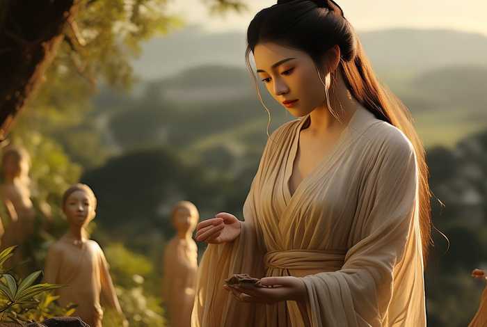 女娲创造人类的故事,女娲创造人类的故事画画图片简单 女娲创造人类的故事,女娲创造人类的故事画画图片简单