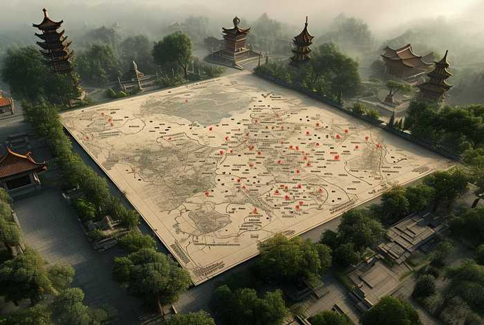 中国古墓分布图（中国古墓分布图片）