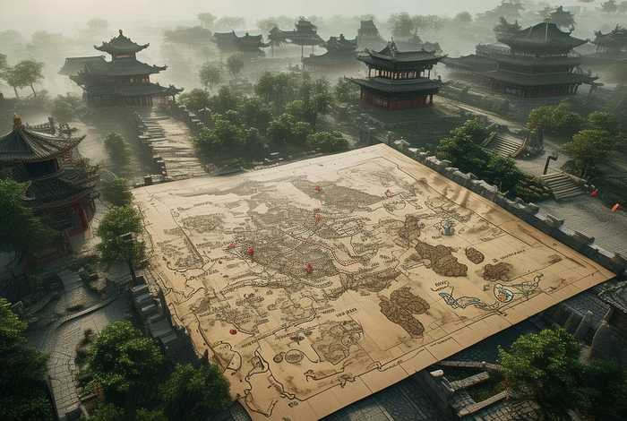 中国古墓分布图（中国古墓分布图片）