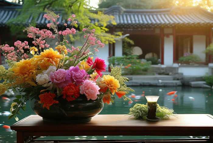 中国花道的历史渊源、中国花道的历史渊源简介