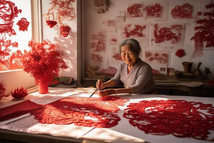 中国剪纸的历史发展、中国剪纸艺术的发展历史