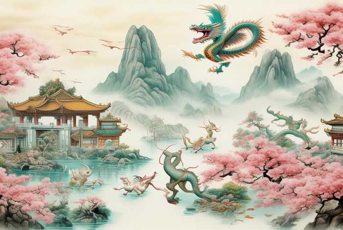 中国故事绘画创意作品，中国故事绘画创意作品大全