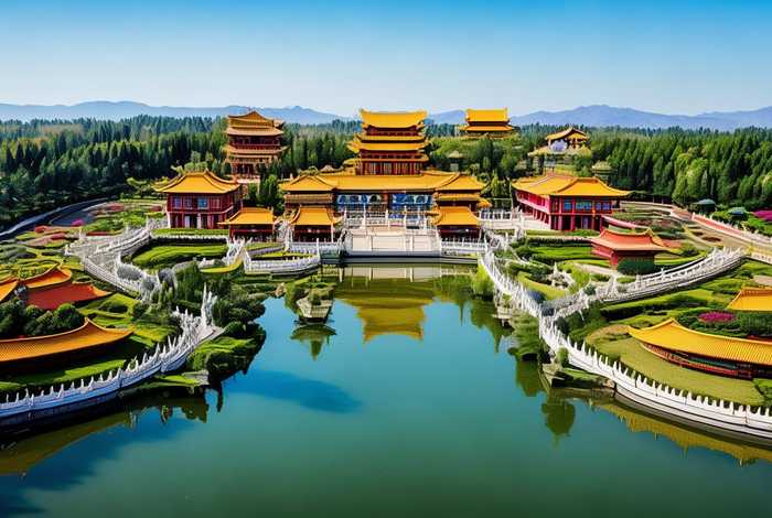圆明园全景视频、北京圆明园全景视频