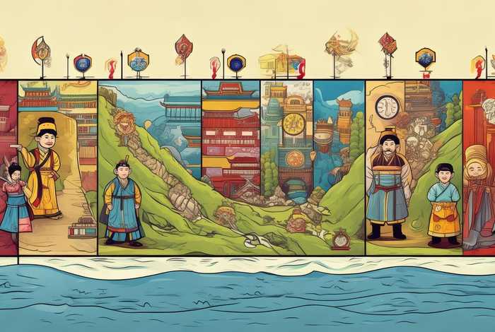 中国古代历史朝代图漫画（中国古代历史朝代图漫画大全）