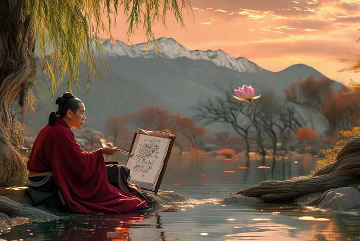 中国画画故事、中国画故事情节 中国画画故事、中国画故事情节