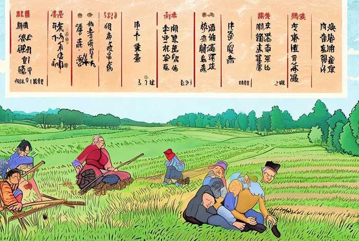 中国历史的劳动故事手抄报 中国历史的劳动故事手抄报简单