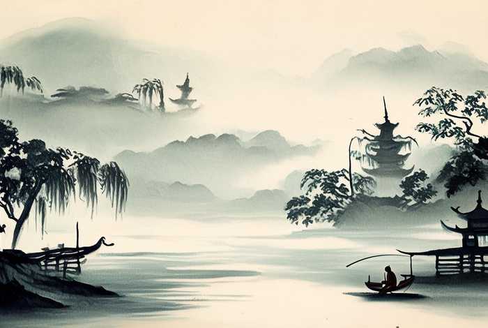 水墨故事(水墨画故事图片大全) 水墨故事(水墨画故事图片大全)