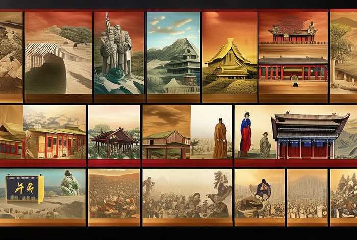 中国古代历史朝代更替大事表、中国古代历史朝代更替表详细
