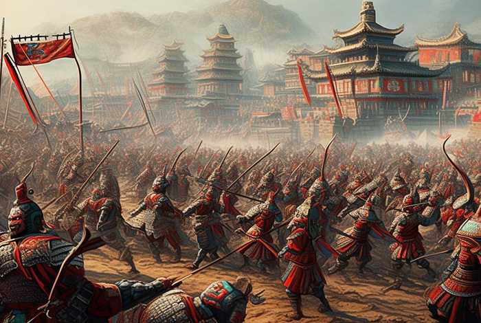中国古代历史战争手抄报，中国古代历史战争手抄报图片