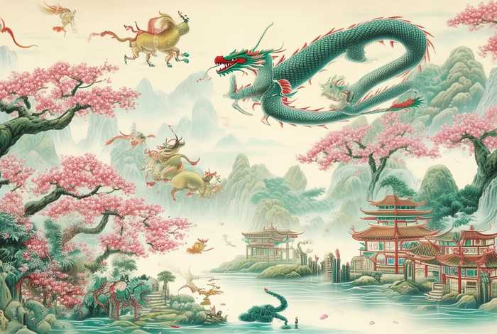 中国故事绘画创意作品，中国故事绘画创意作品大全