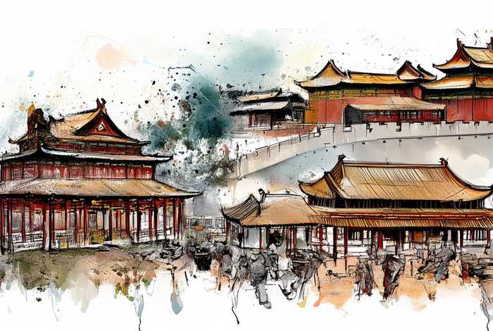 手绘中国历史；手绘中国历史变迁