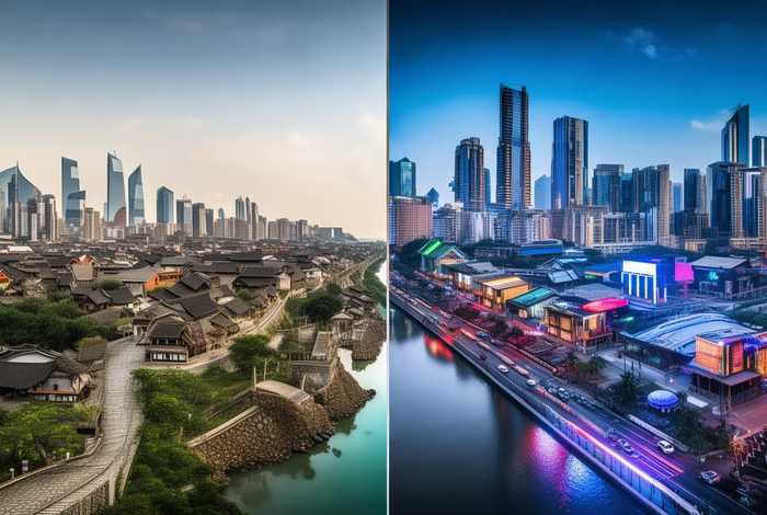 以前的中国vs现在的中国图片（以前的中国vs现在的中国图片对比）