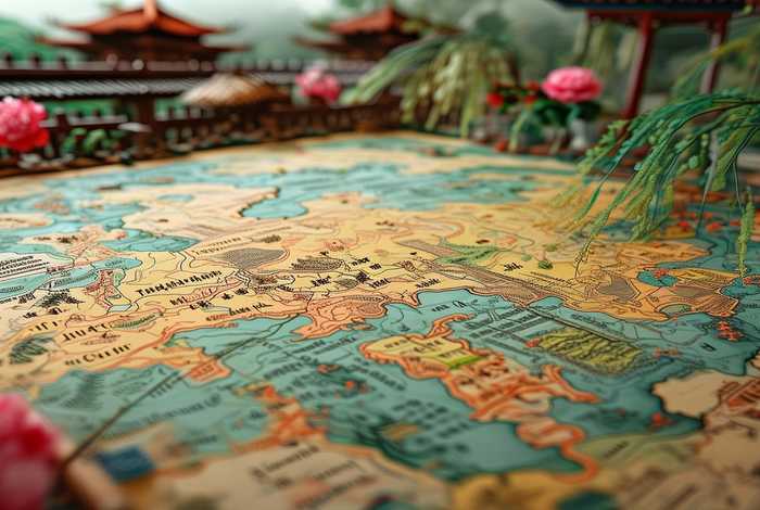 中国历史板块图 - 中国历史板块图解说
