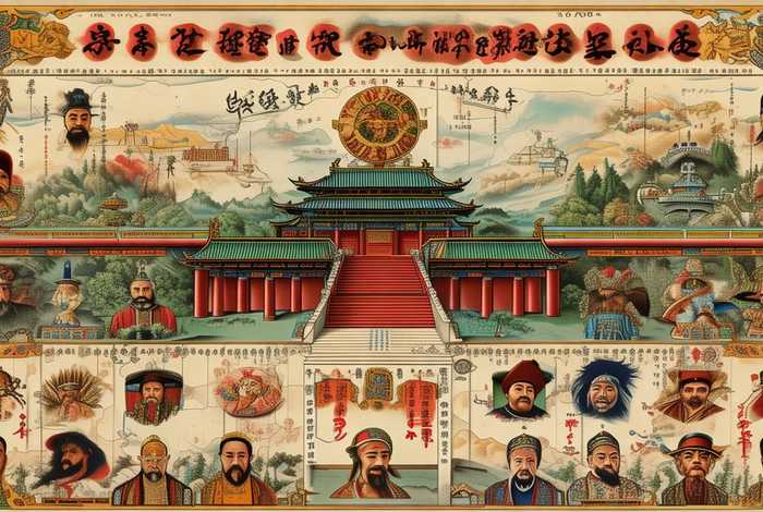 中国帝王简史思维导图 中国帝王简史思维导图高清