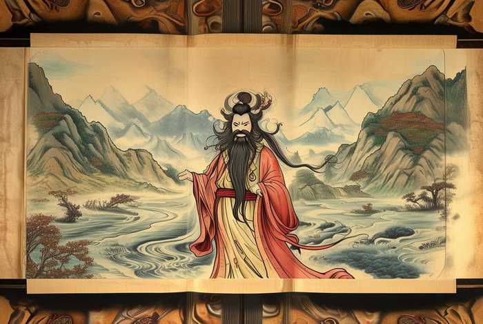 中国古代神话故事人物名片 中国古代神话故事人物名片介绍卡手抄报简单