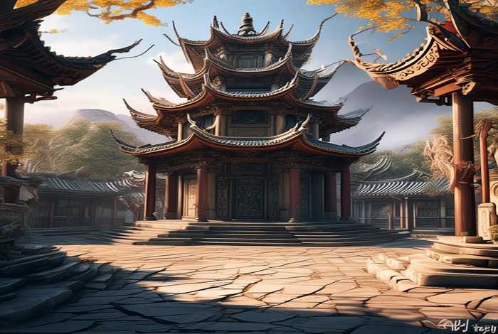 中国古建筑的故事、中国古建筑故事和传说的图画有哪些