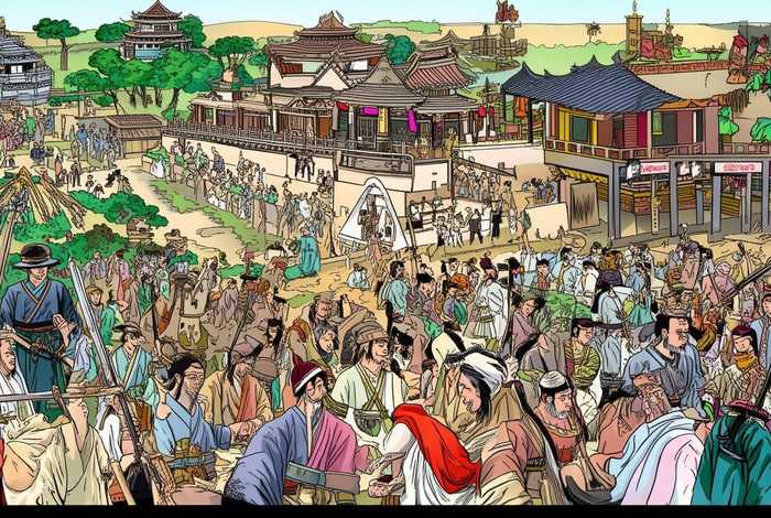 五代十国－漫画中国历史；五代十国漫画中国历史