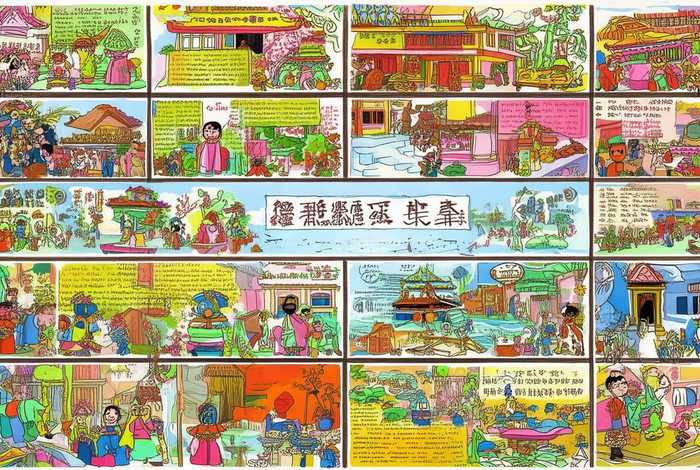 中国故事英语绘本手抄报；中国故事英语绘本手抄报怎么画